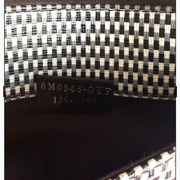 Fendi Karlito Black Grey Leather WOC/Bag/Clutch - Picture 8 of 13